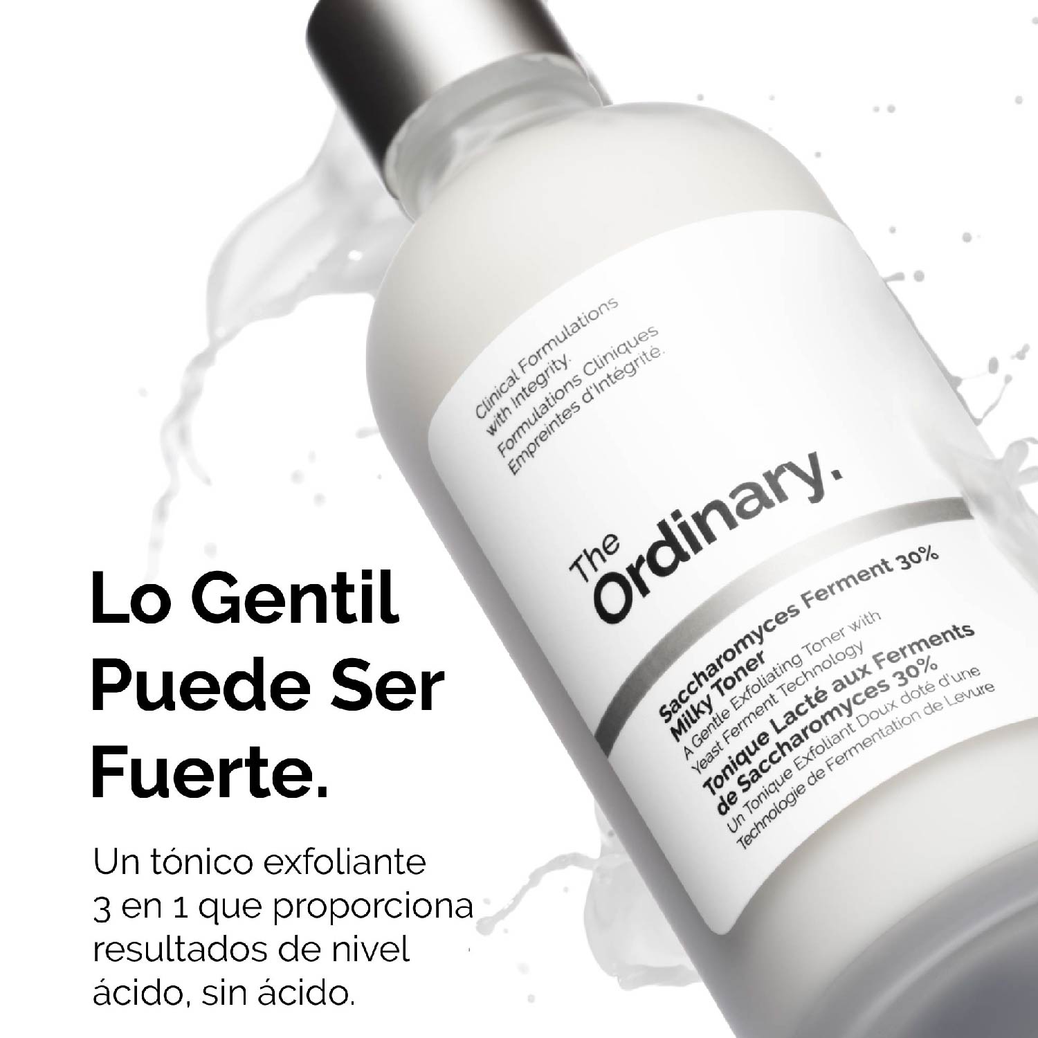 SACCHAROMYCES FERMENT 30% MILKY TONER (TÓNICO EXFOLIANTE)